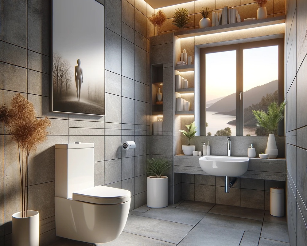 Özel Tasarım WC Konteynerlerin Detayları Kamusal Alanlar İçin