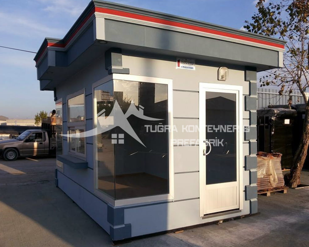 Metropol ve Güvenlik Konteynerleri Site girişi için özel tasarım