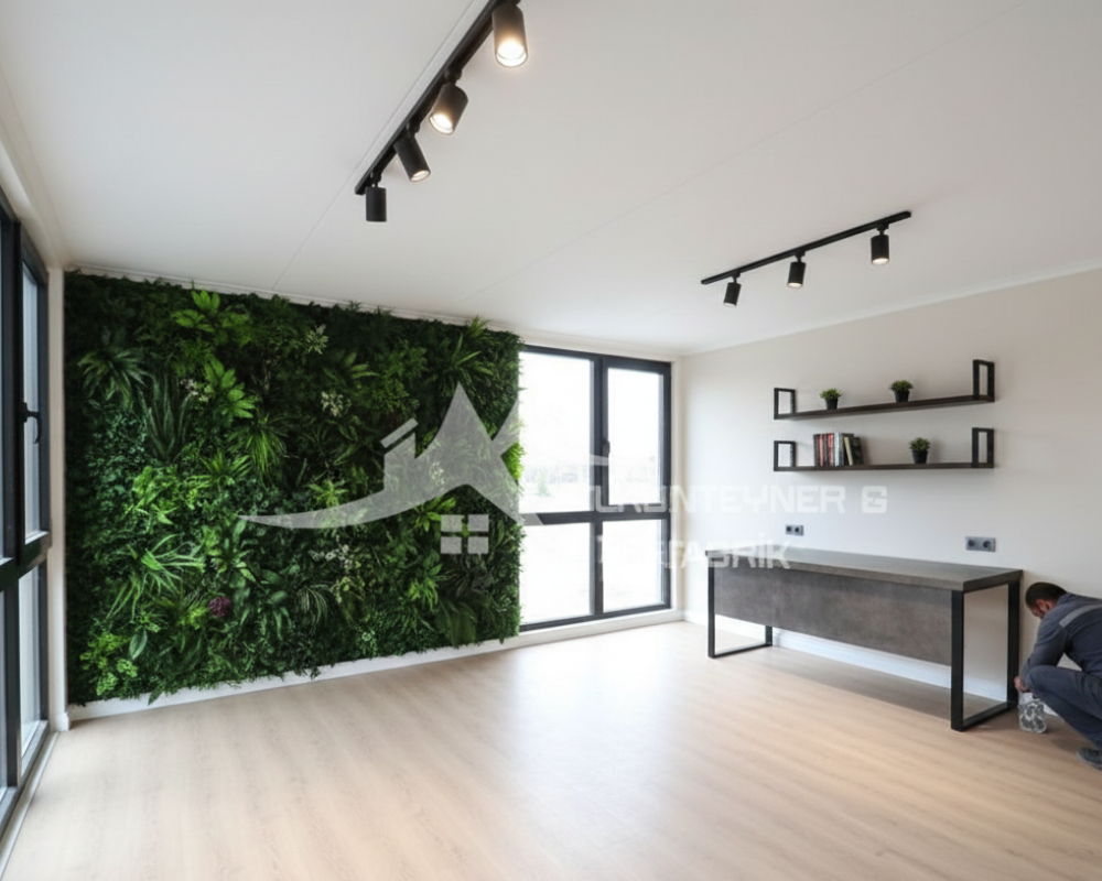 Özel tasarım ofis konteyner dış görünümü