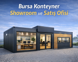 Bursa Konteyner Showroom ve Satış Ofisi | Tuğra Konteyner