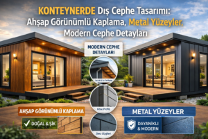 Konteyner Dış Cephe Tasarımı | Tuğra Konteyner