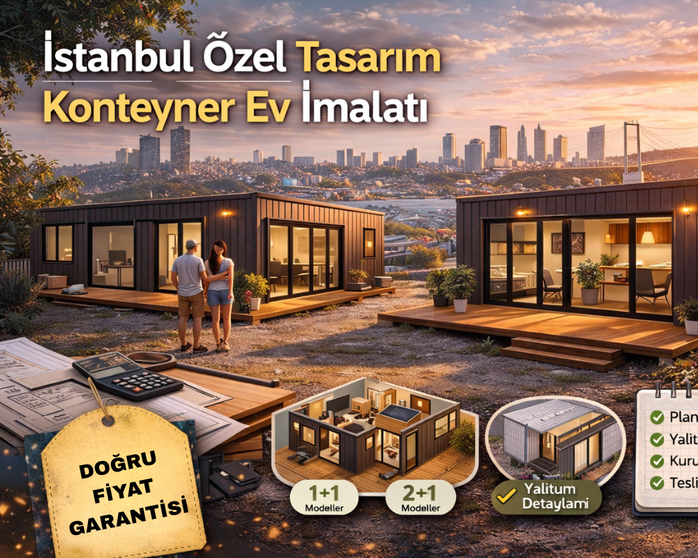 İstanbul Özel Tasarım Konteyner Ev İmalatı | Tuğra Konteyner