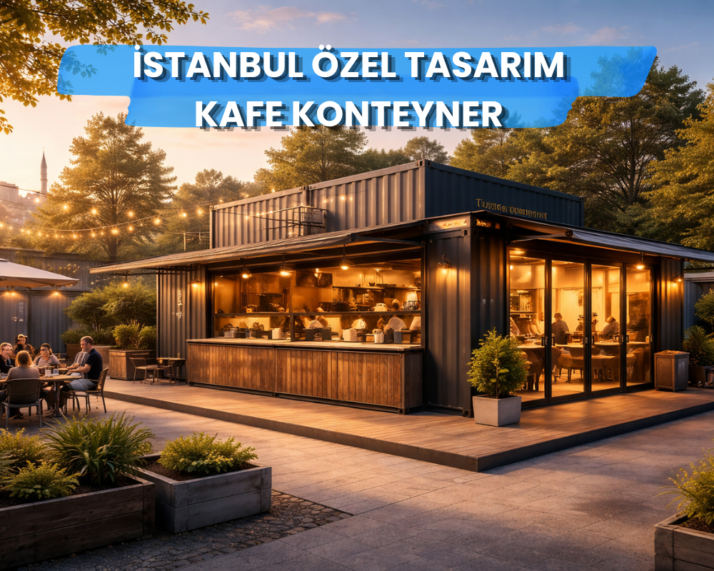 İstanbul Kafe Konteyner | Tuğra Konteyner